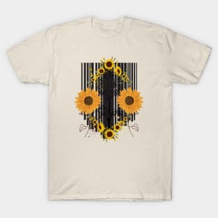 Little Aesthetic Sunflower T-Shirt